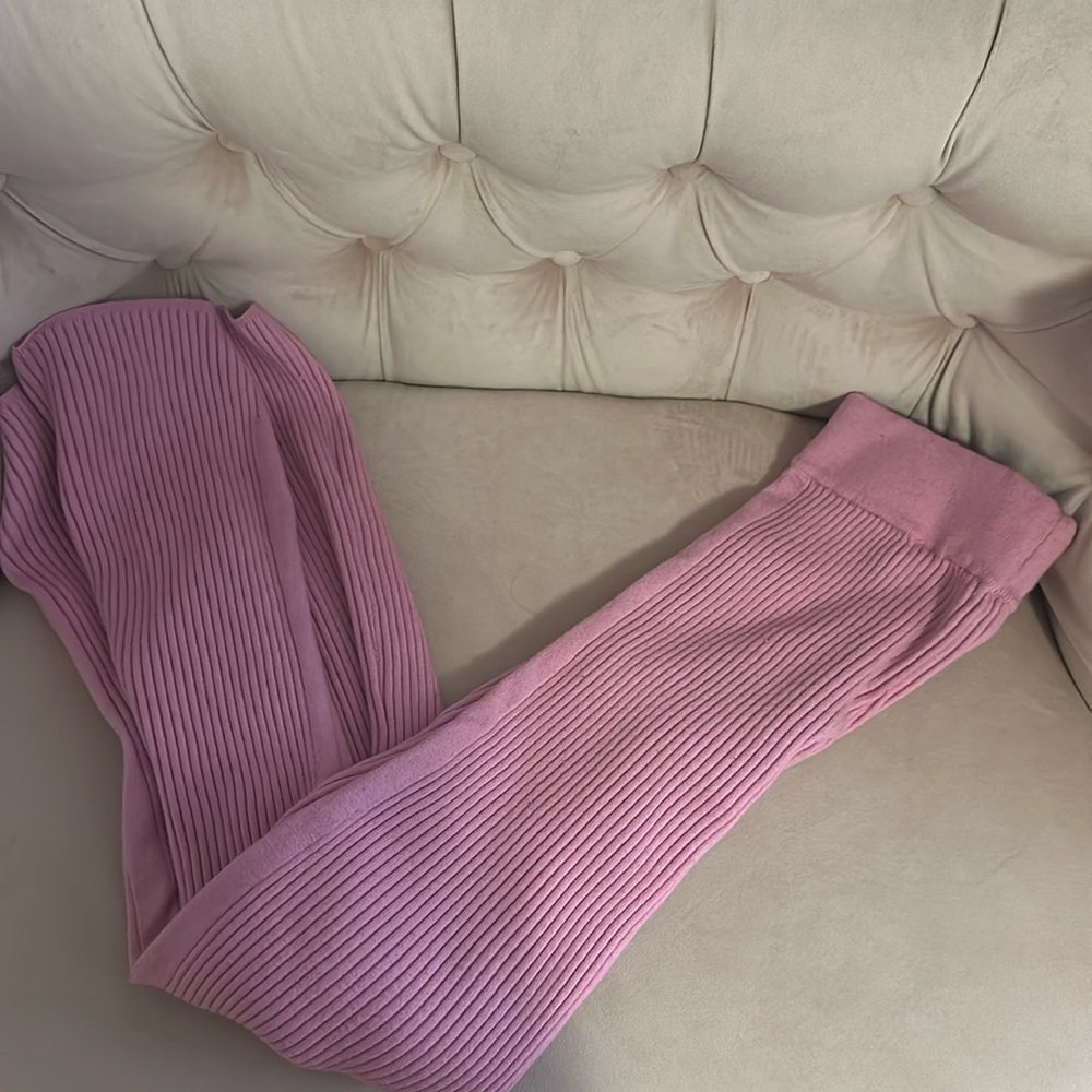 Pink aerie pants